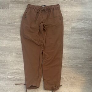 Unisex Coalatree Trailhead pants in dark brown